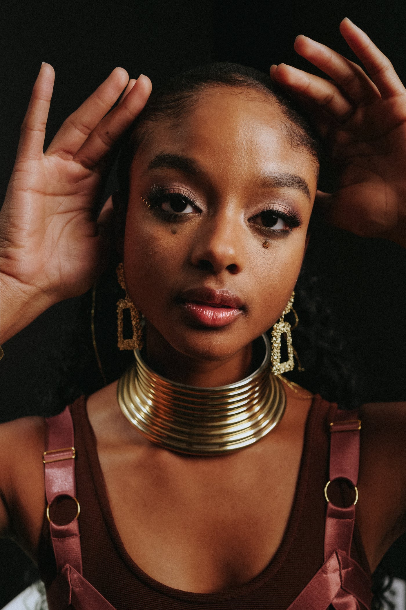 Studio portrait by Andy Don